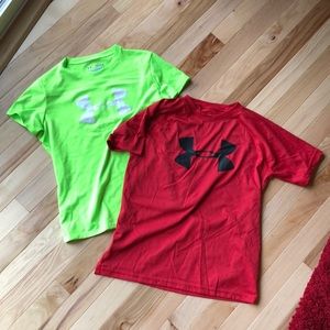 Underarmour shirts. Boys medium.
